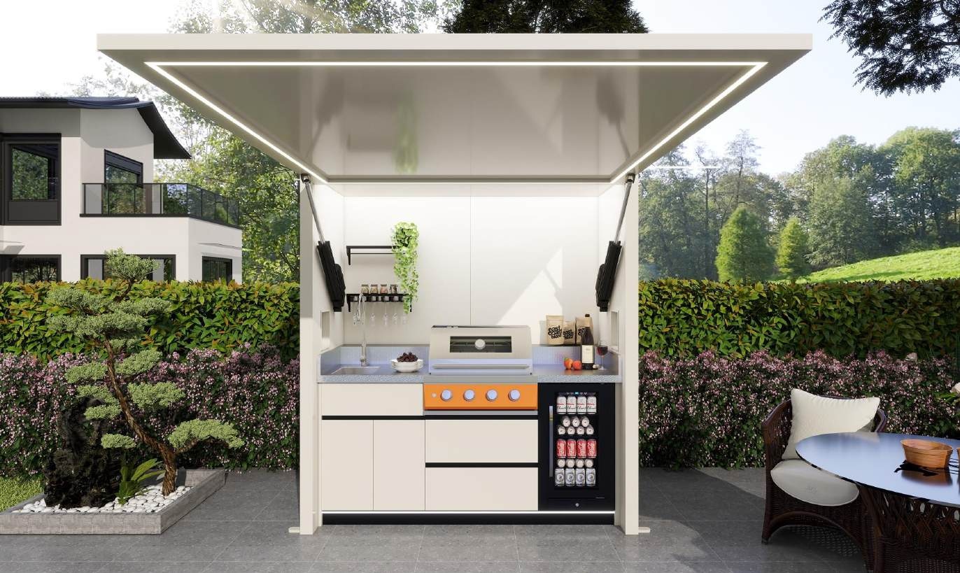 A-Mini BBQ Pod - Compact Luxury for Every Garden