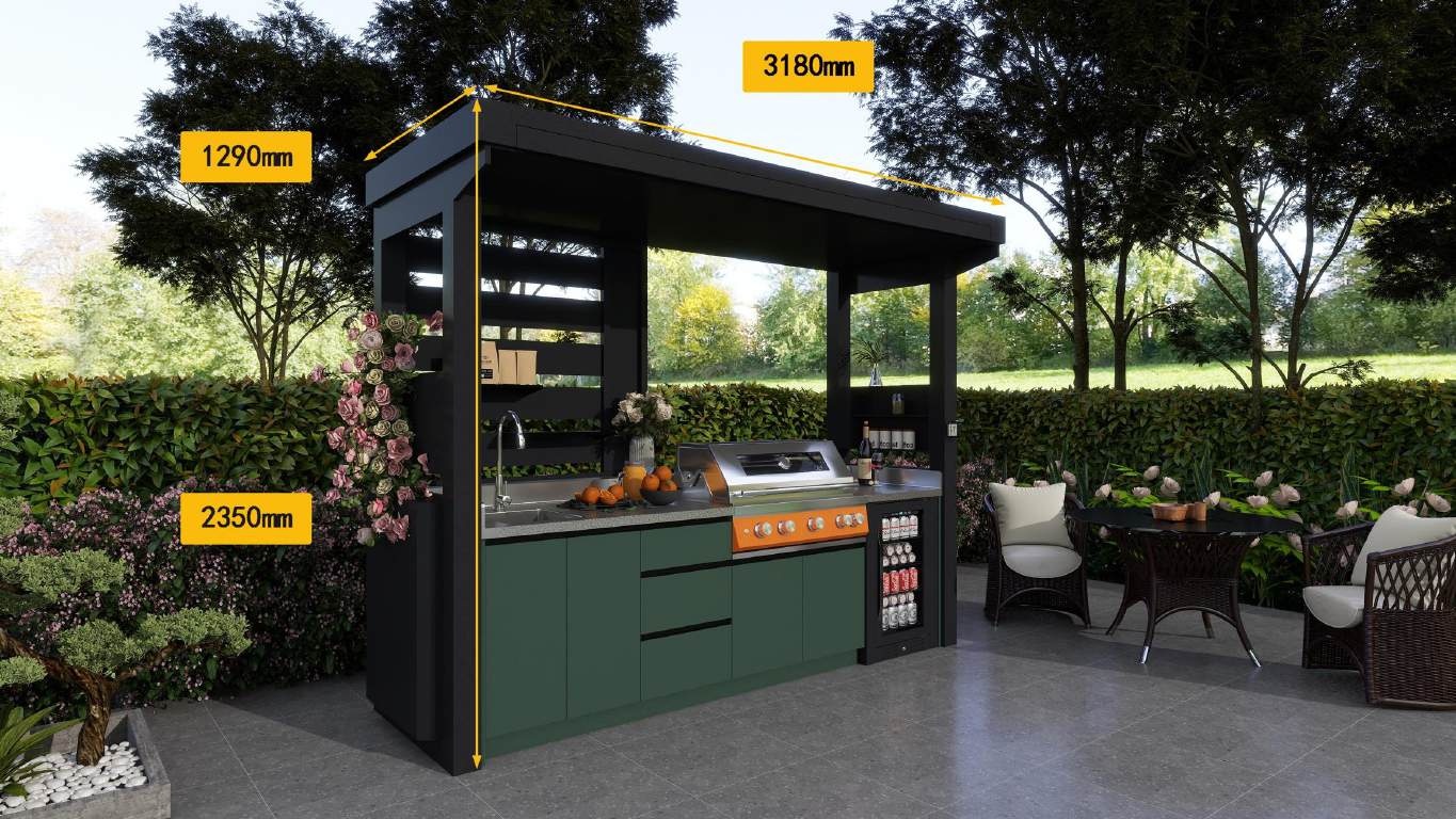 A-Pro dimensions open