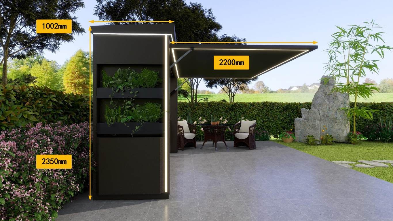 A-Ultra dimensions when fully open