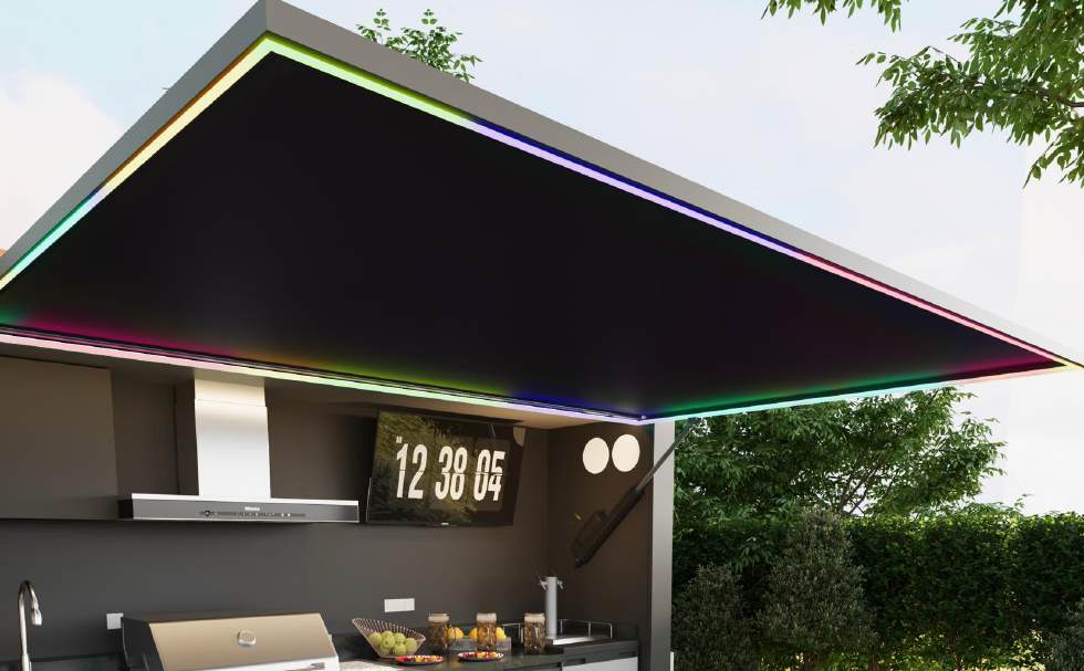 RGB ambient lighting feature