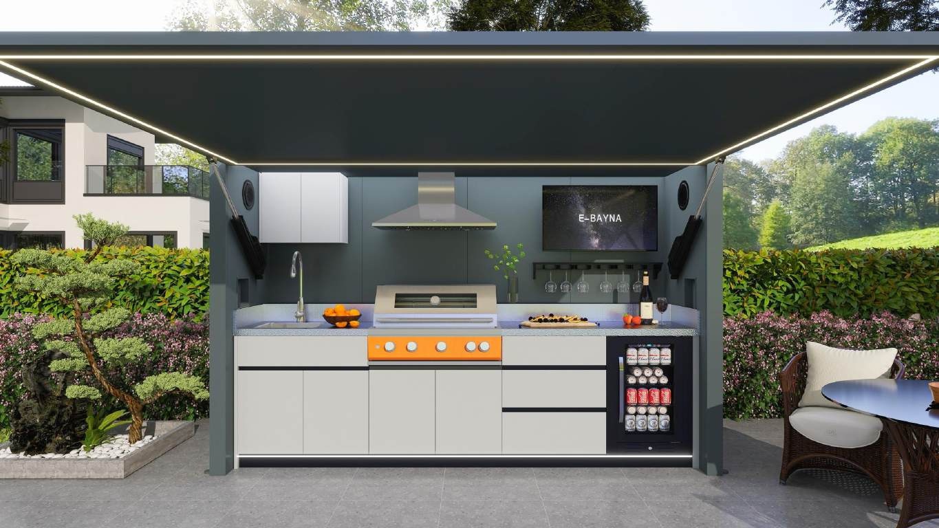 A-Max BBQ Pod closed